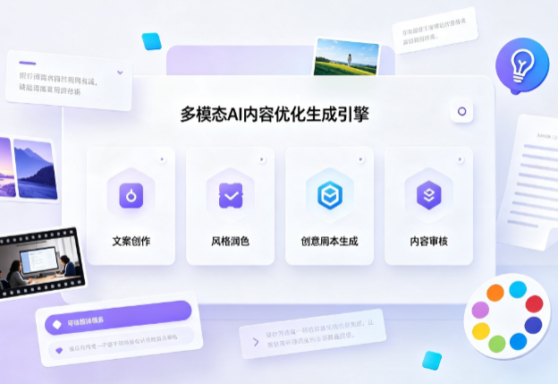 黑水县AI智能内容优化创新 多模态生成技术丰富数字内容创作生态